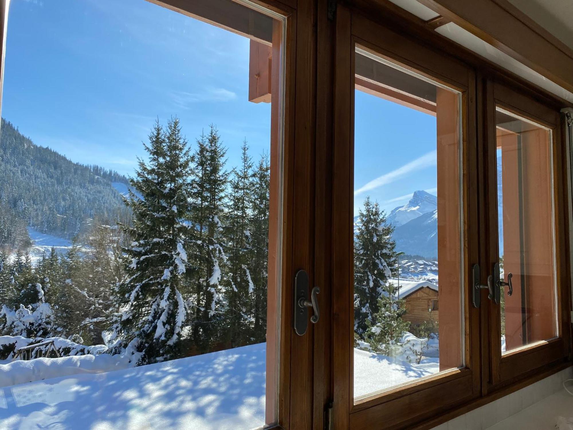 Apartament Les Grangettes 2 - Duplex - Wifi Gratuite Les Carroz d'Araches Zewnętrze zdjęcie